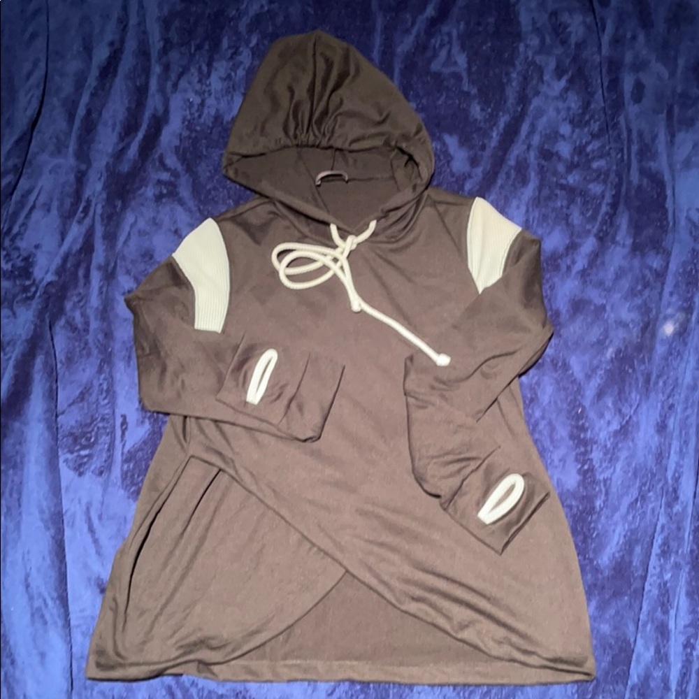 Black hoodie